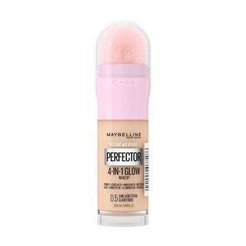 Тональная основа для лица Maybelline New York Instant Perfector Glow 4 в 1, с эффектом сияния 0.5 Fair Light Cool, 20 мл Тональная основа для лица Maybelline New York Instant Perfector Glow 4 в 1, с эффектом сияния 0.5 Fair Light Cool, 20 мл