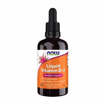 Витамин Д3 NOW Foods Liquid Vitamin D-3, 400 МЕ, в жидкости, 59 мл Витамин Д3 NOW Foods Liquid Vitamin D-3, 400 МЕ, в жидкости, 59 мл