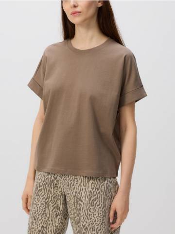 Reserved - Футболка кімоно - кавовий - 227DT-84X