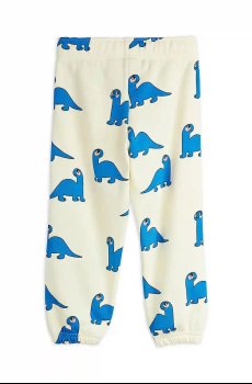 Детские хлопковые штаны Mini Rodini Dino