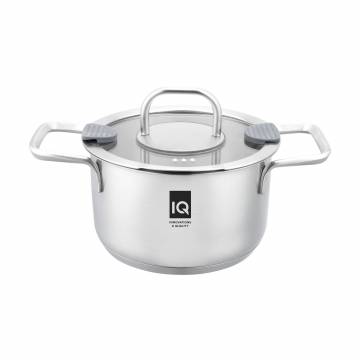 Кастрюля IQ Be Creative с крышкой, 20 см, 3.5 л (IQ-2050-20) Кастрюля IQ Be Creative с крышкой, 20 см, 3.5 л (IQ-2050-20)