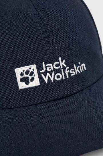 Кепка Jack Wolfskin цвет синий с аппликацией Кепка Jack Wolfskin цвет синий с аппликацией