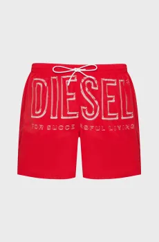 Мужские красные плавательные шорты SOCCER-41-D-CORE Красный M Diesel A20507 0QKBJ