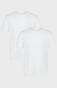 Мужская белая футболка (2 шт) PERF COTTON CREW NECK Белый L Under Armour 6007621-100