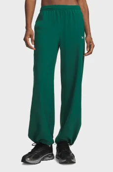 Женские зеленые спортивные брюки Rival Woven Core Pant Зеленый L Under Armour 6013564-312