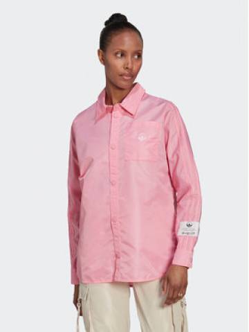 adidas Сорочка HL9065 Рожевий Loose Fit adidas Сорочка HL9065 Рожевий Loose Fit