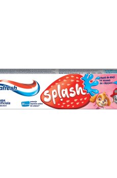 Зубная паста Aquafresh Splash с ароматом клубники, для детей от 3 до 8 лет, 50 мл