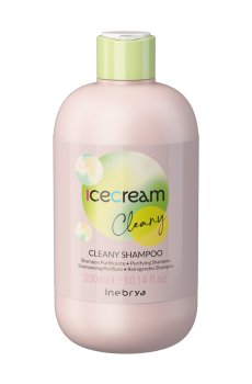 Шампунь Inebrya Ice Cream Cleany Shampoo против перхоти, для проблемной и чувствительной кожи головы, 300 мл
