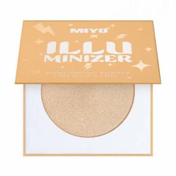 Пудра-хайлайтер для лица и тела Miyo Illuminizer Highlighting Powder 01 Galle Light, 7 г Пудра-хайлайтер для лица и тела Miyo Illuminizer Highlighting Powder 01 Galle Light, 7 г