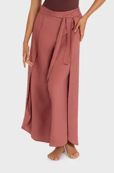 Женские розовые льняные брюки Розовый M MARC&ANDRE BR24-03-PA