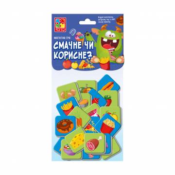 Развивающая игра Vladi Toys Вкусное или полезное?, от 3 лет, 24 элемента (VT5900-06) Развивающая игра Vladi Toys Вкусное или полезное?, от 3 лет, 24 элемента (VT5900-06)