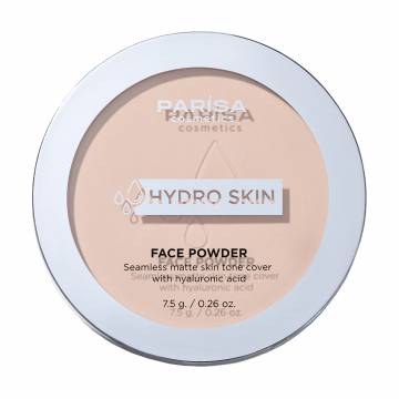 Пудра для лица Parisa Cosmetics Hydro Skin Face Powder с гиалуроновой кислотой, 01 Neutral Porcelain, 8.5 г Пудра для лица Parisa Cosmetics Hydro Skin Face Powder с гиалуроновой кислотой, 01 Neutral Porcelain, 8.5 г