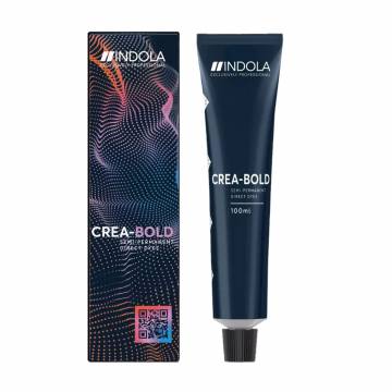 Оттеночная крем-краска для волос Indola Crea-Bold Semi-Permanent с пигментами прямого действия, Deep Purple, 100 мл Оттеночная крем-краска для волос Indola Crea-Bold Semi-Permanent с пигментами прямого действия, Deep Purple, 100 мл