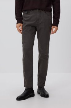 Reserved - Штани в обтяжку - темно-сірий - 494GC-90X