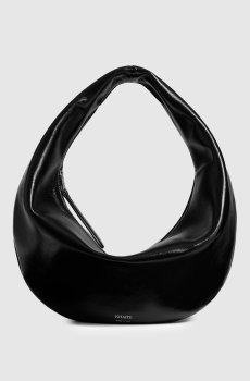 Черная сумка с логотипом