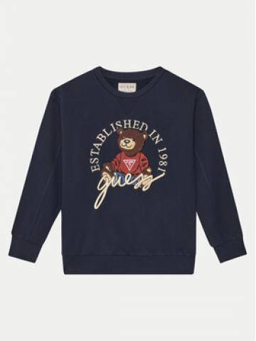 Guess Світшот H5RJ01 KAD74 Cиній Regular Fit Guess Світшот H5RJ01 KAD74 Cиній Regular Fit