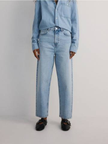 Reserved - LADIES` JEANS TROUSERS - синій - YS055-05J Reserved - LADIES` JEANS TROUSERS - синій - YS055-05J