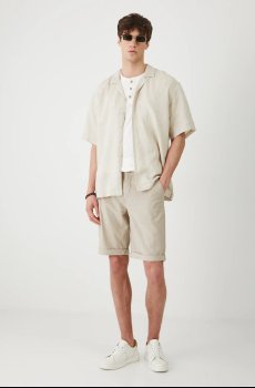 Шорты с примесью льна Medicine