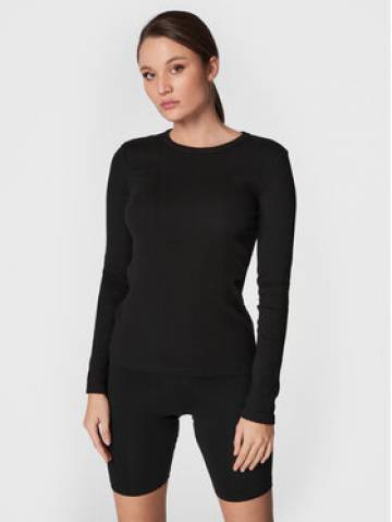 Gina Tricot Блузка Basic 18863 Чорний Regular Fit Gina Tricot Блузка Basic 18863 Чорний Regular Fit