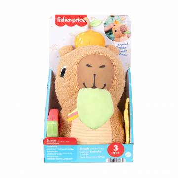 Развивающая мягкая игрушка Fisher-Price Капибара, от 3 месяцев (HYR54) Развивающая мягкая игрушка Fisher-Price Капибара, от 3 месяцев (HYR54)