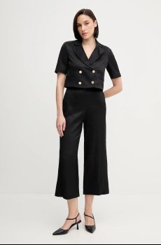 Брюки с примесью льна Gaudi