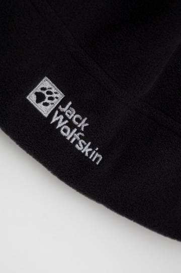 Шапка Jack Wolfskin цвет чёрный из тонкого трикотажа Шапка Jack Wolfskin цвет чёрный из тонкого трикотажа