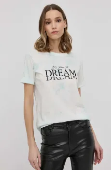 Женская голубая футболка Голубой XS Guess W2GI14.JA900;F7NZ