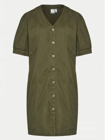 Vero Moda Curve Повсякденна сукня Wild Gena 10302450 Зелений Regular Fit Vero Moda Curve Повсякденна сукня Wild Gena 10302450 Зелений Regular Fit