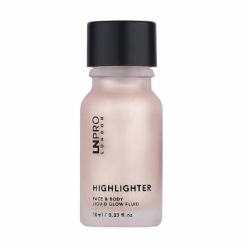 Хайлайтер для лица и тела LN Pro Highlighter Face & Body Liquid Glow Fluid 102, 10 мл Хайлайтер для лица и тела LN Pro Highlighter Face & Body Liquid Glow Fluid 102, 10 мл
