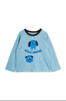 Хлопковый детский лонгслив Mini Rodini Doggie