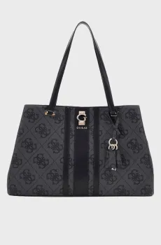 Женская темно-серая сумка с узором Серый ONESIZE Guess HWSO78.38230;CLO