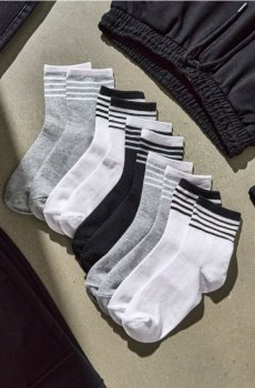 Шкарпетки, 5 пар - сірий