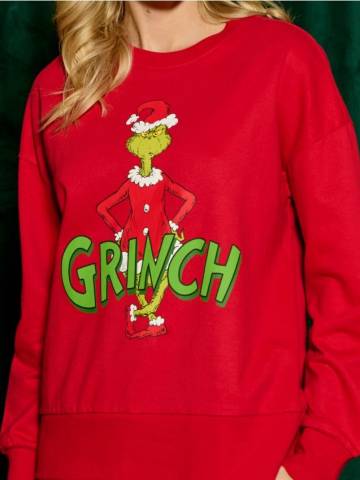 Світшот Grinch - червоний Світшот Grinch - червоний