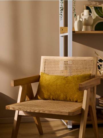 Декоративна подушка - бурштиновий