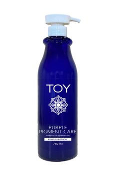 Шампунь-уход TOY Blond Philosophy Purple Pigment Care для осветленных волос, с фиолетовым пигментом, 750 мл