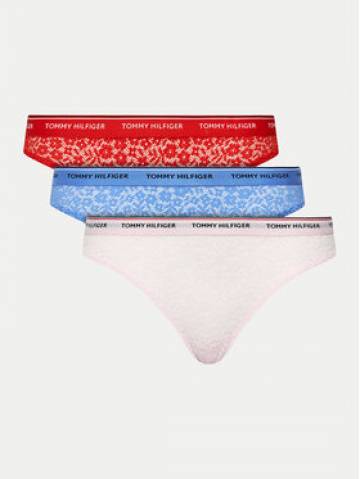Tommy Hilfiger Набір з 3 пар класичних трусів UW0UW04897 Кольоровий Tommy Hilfiger Набір з 3 пар класичних трусів UW0UW04897 Кольоровий