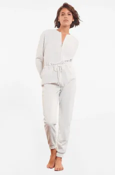 Женский светло-серый комбинезон COOKIE Серый M Etam 6529859