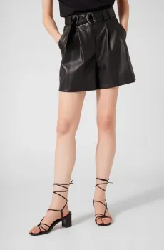 Женские черные шорты Черный 34 Naf Naf THNB4