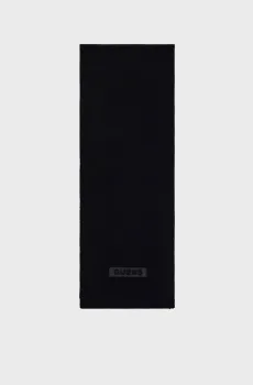 Мужской черный шарф Черный ONESIZE Guess AM9570.POL03;BLA