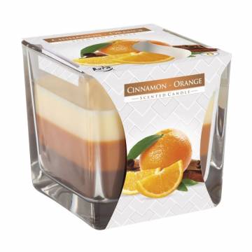 Ароматическая свеча Bispol Scented Candle Cinnamon-Orange, 170 г (snk80-159)
