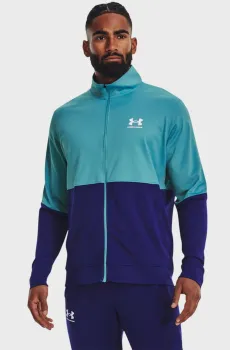 Мужская спортивная кофта UA PIQUE TRACK JACKET Разноцветный M Under Armour 1366202-433