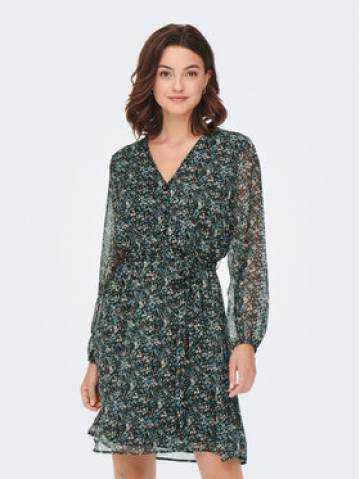 ONLY Повсякденна сукня 15236376 Зелений Regular Fit ONLY Повсякденна сукня 15236376 Зелений Regular Fit
