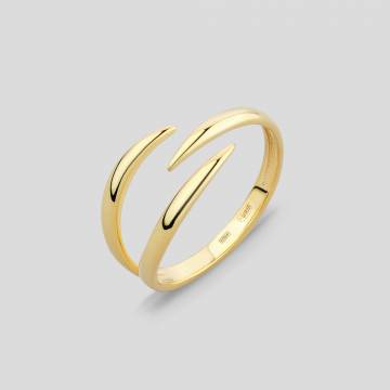 Серебряные кольца с позолотой Minimal ВС-560з Серебряные кольца с позолотой Minimal ВС-560з
