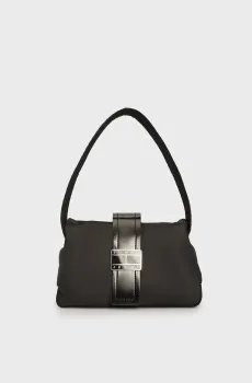 Женская черная сумка TJW STARTDUST SHOULDER BAG Черный ONESIZE Tommy Jeans AW0AW16515