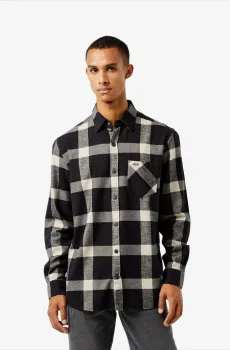 Мужская черная  рубашка Черный 39 Lacoste CH2533031