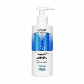 Очищающий крем-гель для умывания Meddis Hydro Sense Cleansing Cream-Gel, 200 мл Очищающий крем-гель для умывания Meddis Hydro Sense Cleansing Cream-Gel, 200 мл