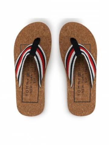 Tommy Hilfiger Вєтнамки Cork Beach Sandal FM0FM04475 Кольоровий Tommy Hilfiger Вєтнамки Cork Beach Sandal FM0FM04475 Кольоровий