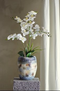 Искусственное растение в горшке Bloomingville Orchid Plant 84 cm