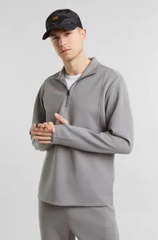 Мужская серая спортивная кофта Motion half zip tweeter Серый S G-Star RAW D25081,D560