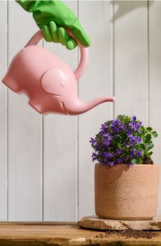 Лійка у формі слона - пастельний рожевий